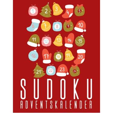 Imagem de Sudoku Adventskalender: XXL Adventskalender mit insgesamt 288 Sudoku Rätseln in 4 Schwierigkeitsstufen - Neue Rätsel jeden Tag - Weihnachtskalender für Erwachsene und Kinder