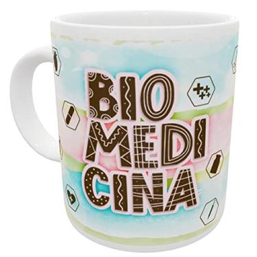 Imagem de Caneca profissão biomedicina presente biomédico faculdade