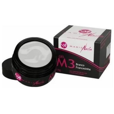 Imagem de 1 Gel unha Branco para desenhos nas unhas manicure