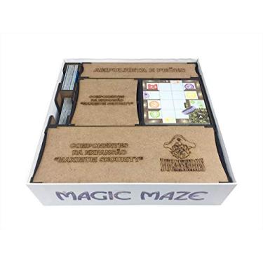 Imagem de Organizador (INSERT MDF) para Magic Maze, Bucaneiros Jogos