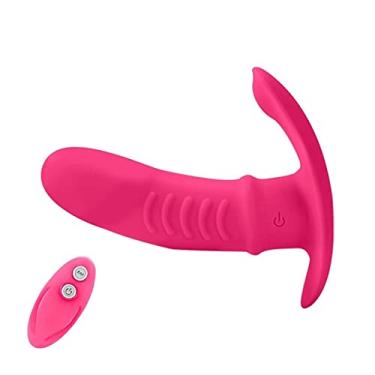 Imagem de Vibradores Calcinha Estimulador Clitóris Borboleta Brinquedos Para Adultos Sem Fio Feminino Erótico Zatla Shop (Vermelho)