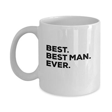 Imagem de Caneca Bestman - Best Man Ever - Presentes de Bestman - Presentes de casamento divertidos do noivo