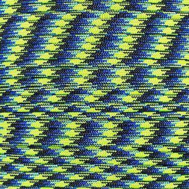 Imagem de Corda de paraquedas 550 tipo III 7 fios de 4 mm de diâmetro – cabo de sobrevivência de resistência à tração de 250 kg (30 m, aquática, enrolador)