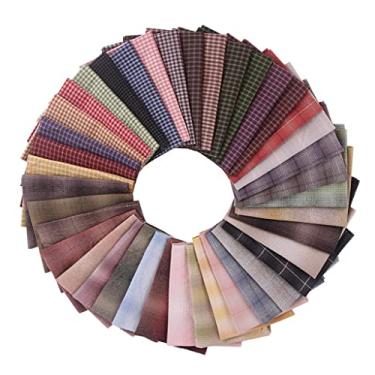 Imagem de Pacote de Quadrados de de Algodão de 50 Unidades Pré-dix Cm X 10 Cm para