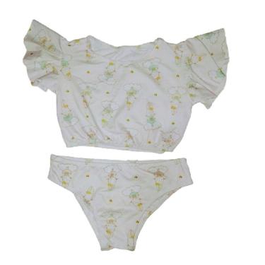 Imagem de Biquini Juvenil Manga Curta c/ Babados