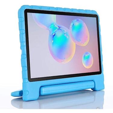 Imagem de MG Capa Infantil Anti Impacto Compatíveis Para Galaxy Tab S6 Lite 10.4'' P615 P617 P620 P625 P610 P619 AZUL,Evita Eficientemente Quedas Acidentais, Solavancos e Arranhões