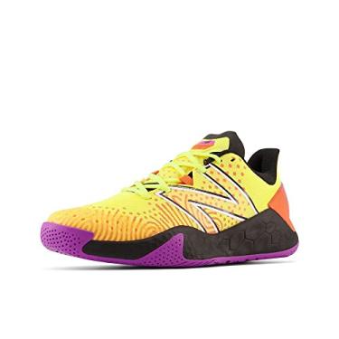 Imagem de New Balance Tênis masculino Fresh Foam X Lav V2 Hard Court, Abacaxi cósmico/rosa cósmico/preto, 11.5