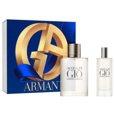Imagem de Acqua Di Gio Giorgio Armani Coffret Kit - Perfume Masculino Edt + Trav
