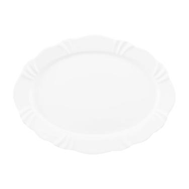 Imagem de Travessa Oval Em Porcelana Soleil White 42x31cm Oxford