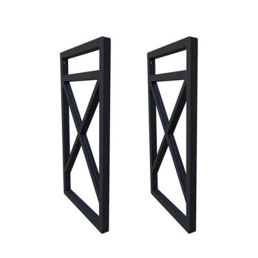 Imagem de Suporte Para Prateleira Estilo Industrial 02 Unidades