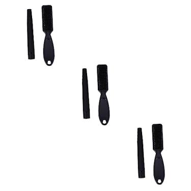 Imagem de 3 Partidas Lápis De Barba Caneta Para Barba Escova De Barba Para Homens Barba Irregular Kit De Cuidados Masculino Dentes Falsos Escova De Bigode Forma Abdômen Ferramenta Cara