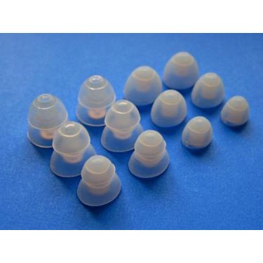 Imagem de Kit oval de ajuste confortável compatível com fones de ouvido intra-auriculares Klipsch Image R6, R6i e R6m – Substituição de pontas auriculares para pontas auriculares