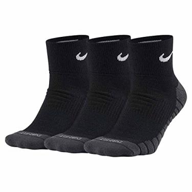 Imagem de Nike Dri-Fit Half Cushion Quarter Socks (3 Pack)