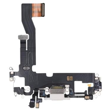 Imagem de Risidamoy Substituição da porta de carregamento do conector Dock para iPhone 12 e para iPhone 12 Pro Repair Headphone Jack Flex Cable Fix USB Charge Microfone Antena Montagem para 12Pro