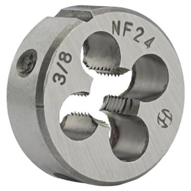 Imagem de Matriz redonda Aceteel 9,5 mm - 24 UNF, matriz de rosca para máquina à direita 3/8 x 24 UNF