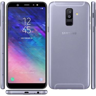 Imagem de Smartphone Samsung Galaxy A6 + A605 64GB 4G Dual Chip Câm.16MP-5MP + Selfie 24MP Flash original anatel!