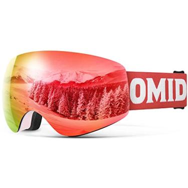 Imagem de OMID Óculos de esqui para crianças, Z1, proteção UV, anti-embaciamento, óculos de neve OTG sem moldura, óculos de snowboard para meninos, meninas, jovens