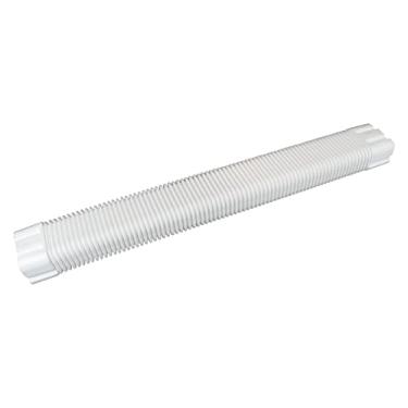 Imagem de Pearwow Conjunto de cobertura decorativa de PVC tubo flexível de 10 cm W para mini condicionadores de ar divididos sem dutos, sistemas de bombas de calor