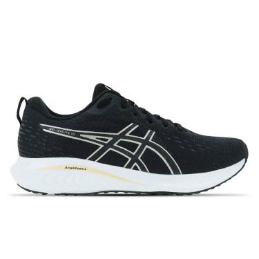 Imagem de Tênis ASICS GEL-Excite 10 - Feminino - Preto/Dourado  unissex