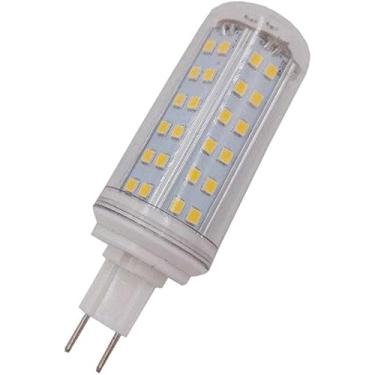 Imagem de Lâmpadas LED G8.5, contas 84LED reguláveis ​​de 10 W 3000K-6000K 2835SMD 1000LM g8.5 Luzes bipinos Lâmpada de milho LED AC 85-265V para lustres Iluminação doméstica, sem cintilação, branco n