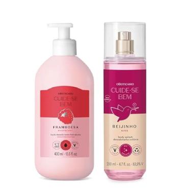 Imagem de Combo Cuide-se Bem: Body Splash Beijinho 200ml + Loção Hidratante Framboesa 400ml