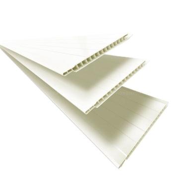 Imagem de Kit 5 Caixas com 30 M² Forro de Pvc Polifort 8mm X 20cm X 3m m² Branco