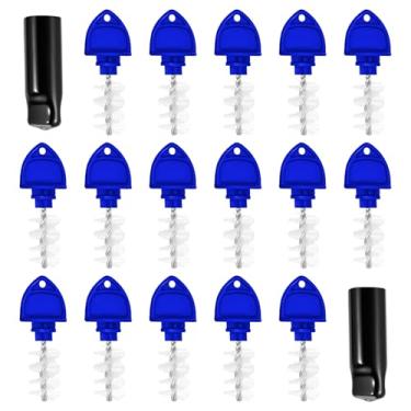 Imagem de Escova de plugue de torneira de cerveja, 16 peças de plugues de torneira de cerveja e 2 peças de tampas de torneira Kegerator para a maioria das torneiras de cerveja americanas padrão