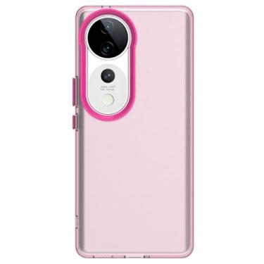 Imagem de GANGANPRO Capa projetada compatível com Vivo S19 Pro/V40 5G/V40 Pro 5G, [proteção de grau militar] Capa protetora antiarranhões à prova de choque para homens, mulheres e meninas de 6,7 polegadas,