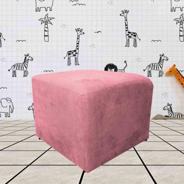 Imagem de Kit Puff Infantil Patrick Rosa