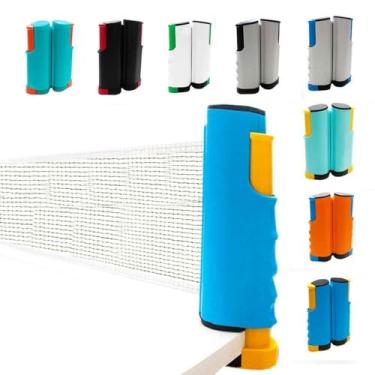 Imagem de Rede De Tênis De Mesa Retrátil 1,67m Ping Pong Com Suporte