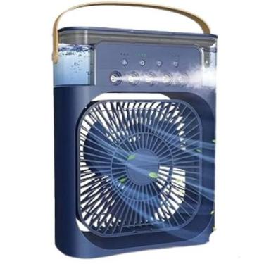 Imagem de Ventilador Portátil Mesa Mini Ar Condicionado Umidificador - Outros, A