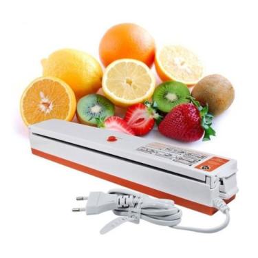 Imagem de Seladora Embaladora a vacuo Alimentos Termica 220v carnes legumes frut