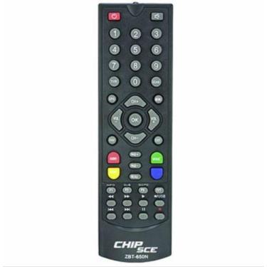 Imagem de Controle remoto zinwell conversor digital zbt-650 - CHIP SCE - Chipsce