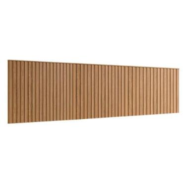 Imagem de Cabeceira Ripada para Cama Super King 400cm 100% MDF - Casa Lar Inco Q