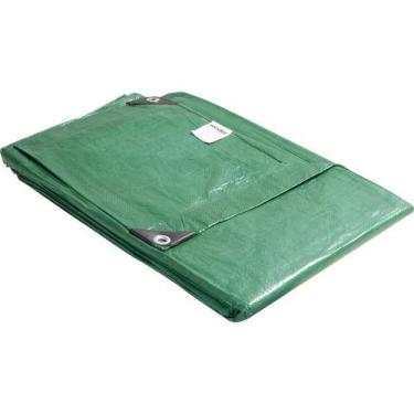 Imagem de Lona Polietileno 6x4m Verde - Vonder