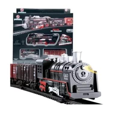 Imagem de Pista Completa Trem Vintage Ferrorama 220cm - Polibrinq