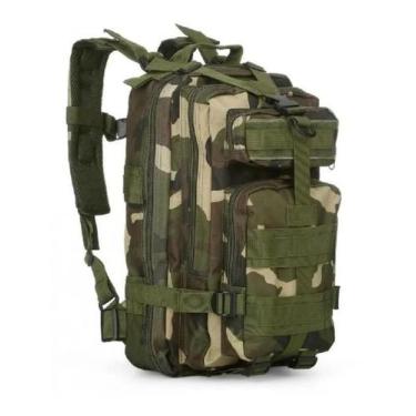 Imagem de Mochila Tática Militar Assalt 30l 3d Verde Camuflada - SM