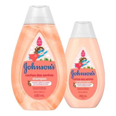 Imagem de Kit Johnson's Baby Cachos Definidos - Shampoo 400ml + Condicionador 20
