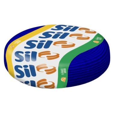 Imagem de Cabo Flex Sil 750V 1,5Mm Azul Escuro 100 Metros - Sil