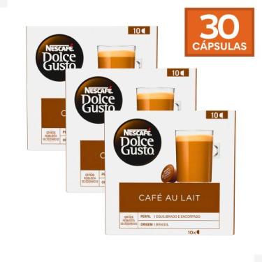 Imagem de Combo 30 Cápsulas Café Au Lait Dolce Gusto