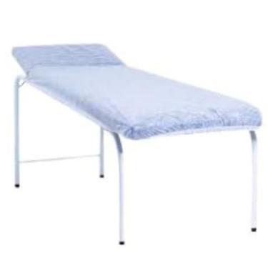 Imagem de Lençol para maca Hospitalar/Depilação 2,20x1,40 pc c/10 Branco Gr Leve