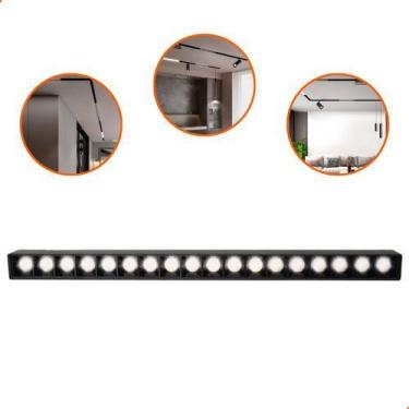 Imagem de Luminaria Pontual Smd Fixa 18w Para Trilho Magnético 48v Led - VLED, B