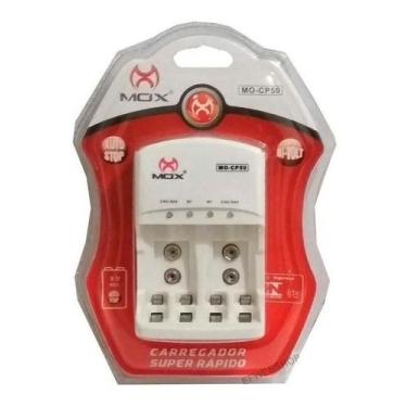 Imagem de Carregador De Pilha AA/AAA Bateria 9V Bivolt Automatico Sem Pilhas - M