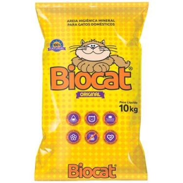 Imagem de Areia Higiênica Caixa de Areia Biocat Original 10 Kg