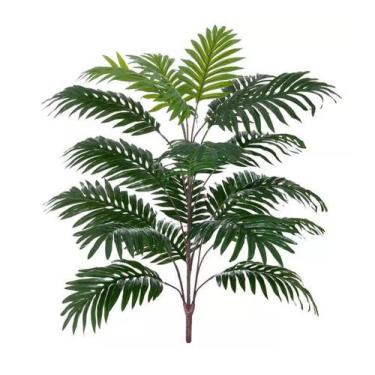 Imagem de Planta Árvore Artificial Palmeira Areca Real Toque Verde 75cm - FLORES
