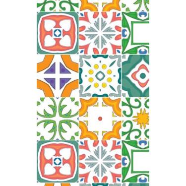 Imagem de Papel de Parede Adesivo para Banheiro Cozinha Azulejo Português AZ 13 