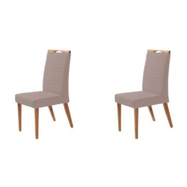 Imagem de Kit 2 Cadeiras Itália - Rosê - Gran Decore