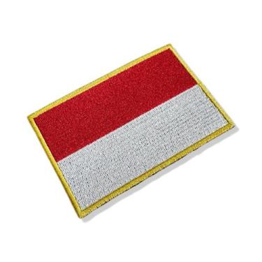 Imagem de BP0419-021 Indonésia Patch Bordado 10,2x6,8cm - BR44