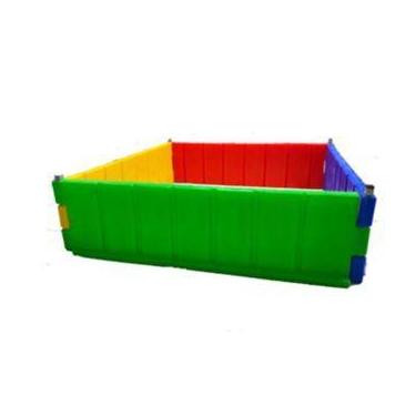 Imagem de Kit Infantil Cercado Plástico, Tatames e Bolas Coloridas - Valentina B