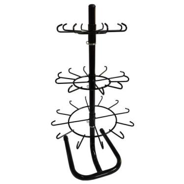 Imagem de Expositor Brincos Chaveiro Jóias Bijuteria De Balcão Preto - Bedetti, 